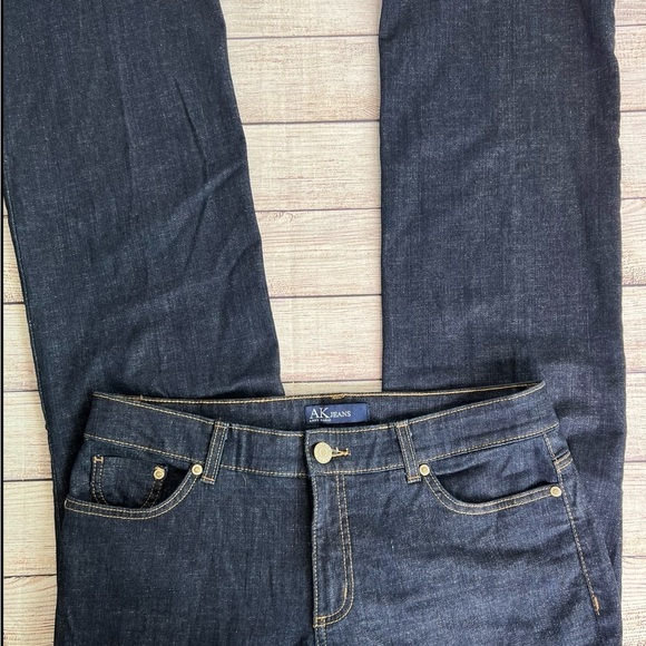 AK Anne Klein Modern Boot Jeans 12 - Picture 3 of 7
